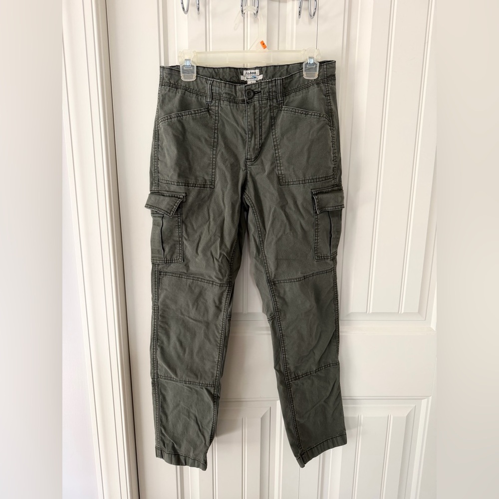 L.L. Bean Women's Olive Cargo Pants